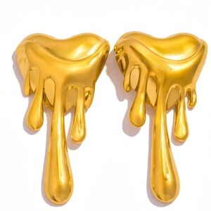 Waterproof Heart Balloons Earrings
